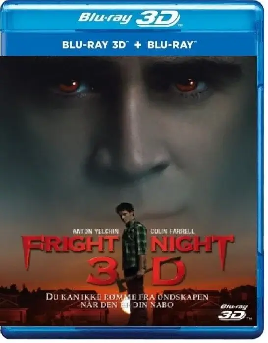 Fright Night 3D Blu Ray 2011