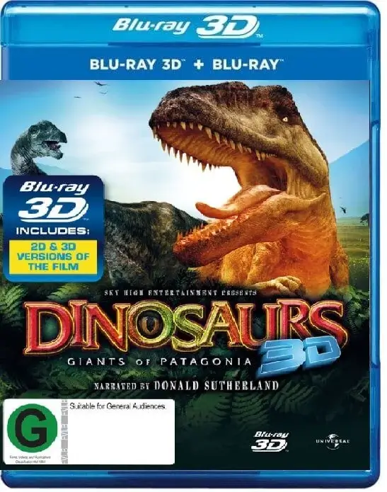 Dinosaurs Alive 3D Blu Ray 2007