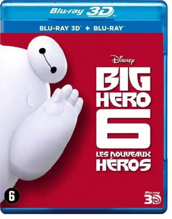 Big Hero 6 3D Blu Ray 2014