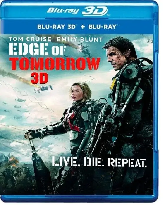 Edge of Tomorrow 3D Blu Ray 2014
