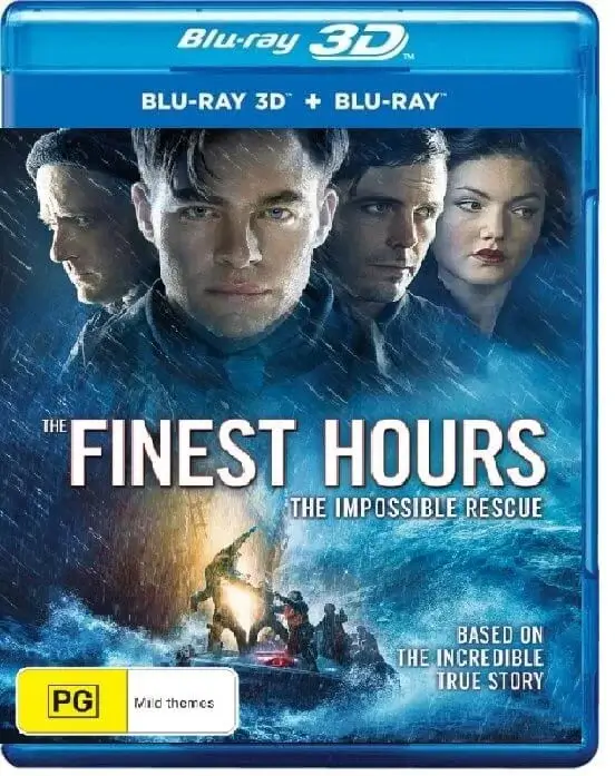 The Finest Hours 3D Blu Ray 2016
