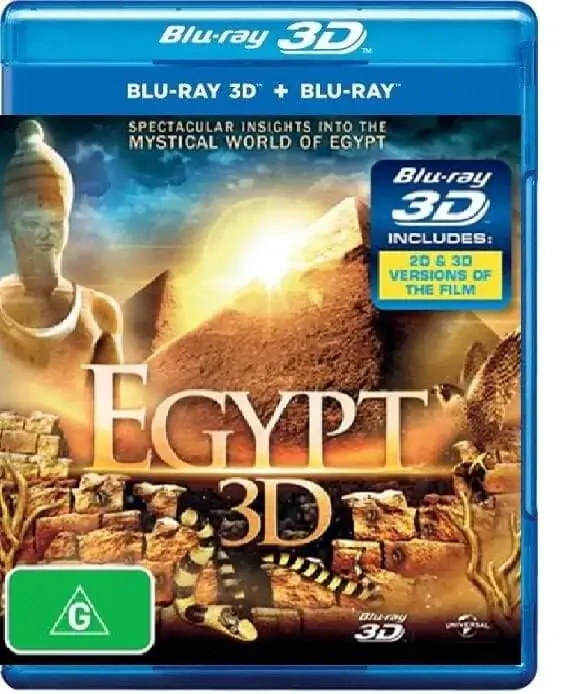 Egypt 3D Blu Ray 2013