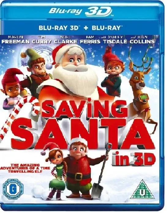 Saving Santa 3D Blu Ray 2013