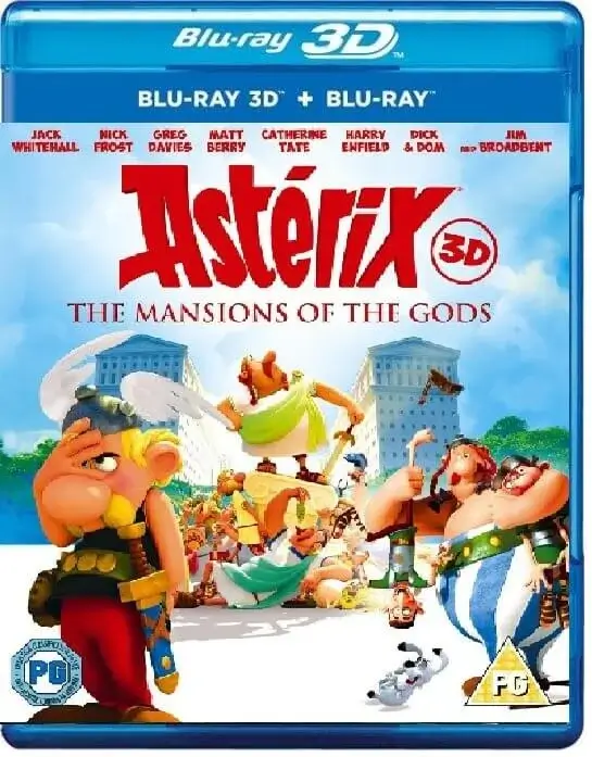 Asterix The Mansions of the Gods 3D Blu Ray 2014