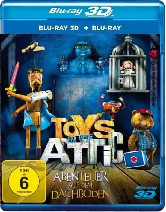 Toys In the Attic 3D Blu Ray 2009