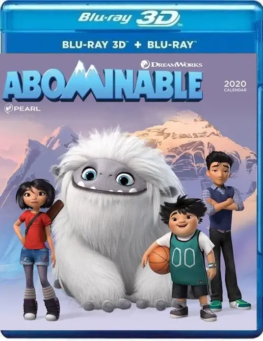 Abominable 3D Blu Ray 2019