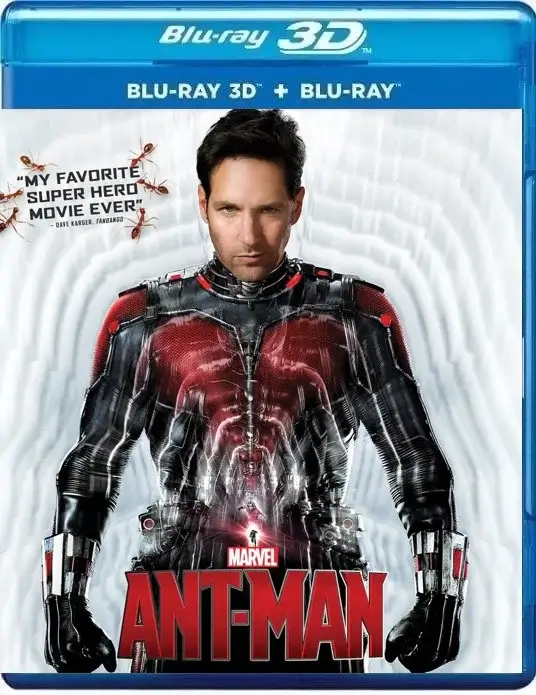 Ant-man 3D Blu Ray 2015