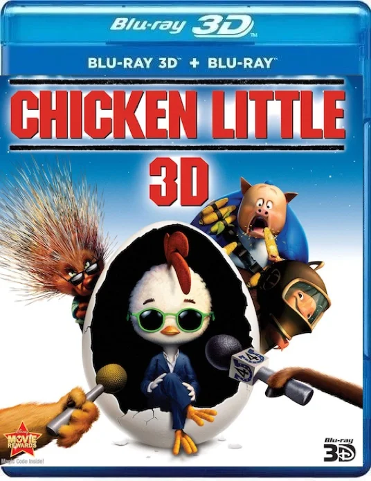 Chicken Little 3D Blu Ray 2005