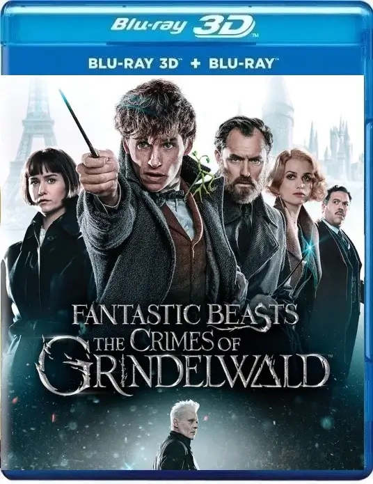 Fantastic Beasts: The Crimes of Grindelwald 3D Blu Ray 2018