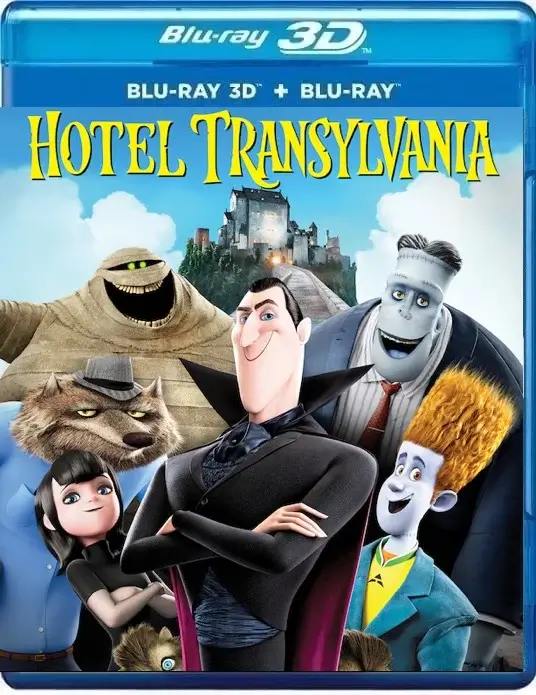 Hotel Transylvania 3D Blu Ray 2012