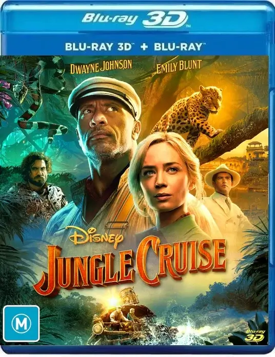 Jungle Cruise 3D Blu Ray 2021