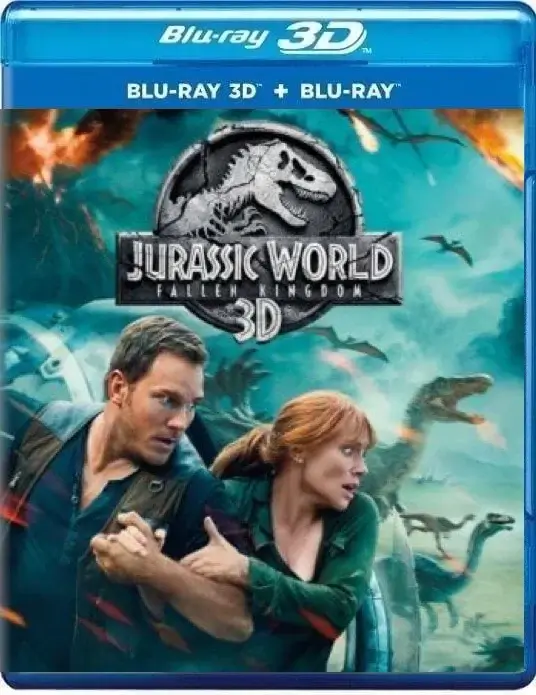 Jurassic World: Fallen Kingdom 3D Blu Ray 2018