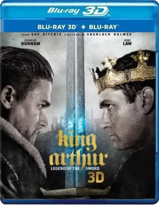 King Arthur: Legend of the Sword 3D Blu Ray 2017