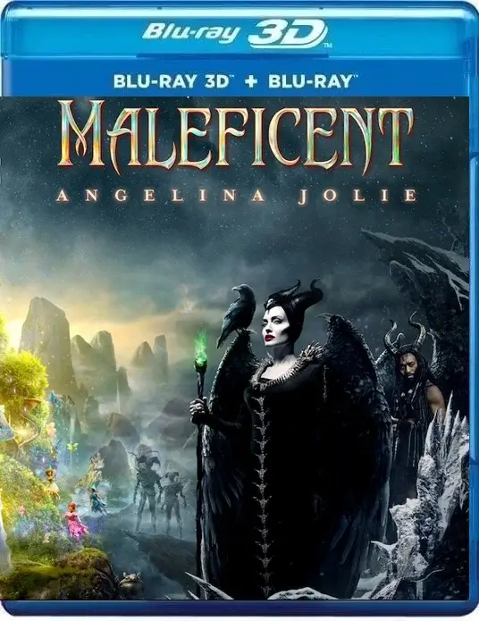 Maleficent Mistress of Evil 3D Blu Ray 2019