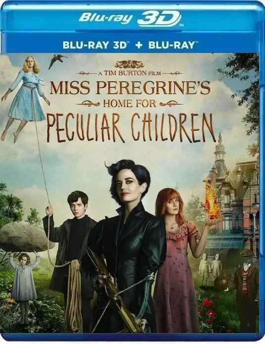 Miss Peregrine's Home for Peculiar Children 3D Blu Ray 2016