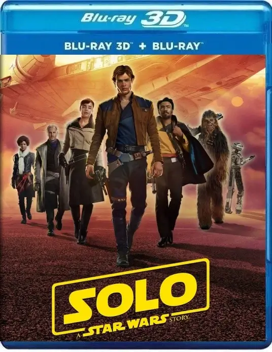 Solo: A Star Wars Story 3D Blu Ray 2018