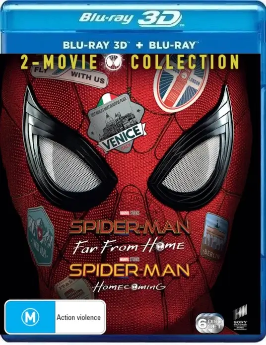 Spider-Man: Far from Home 3D Blu Ray 2019