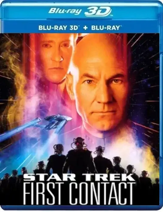 Star Trek First Contact 3D Blu Ray 1996