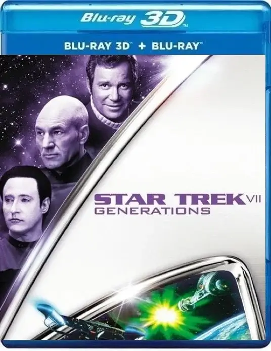 Star Trek Generations 3D Blu Ray 1994