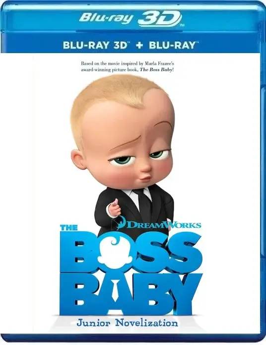 The Boss Baby 3D Blu Ray 2017
