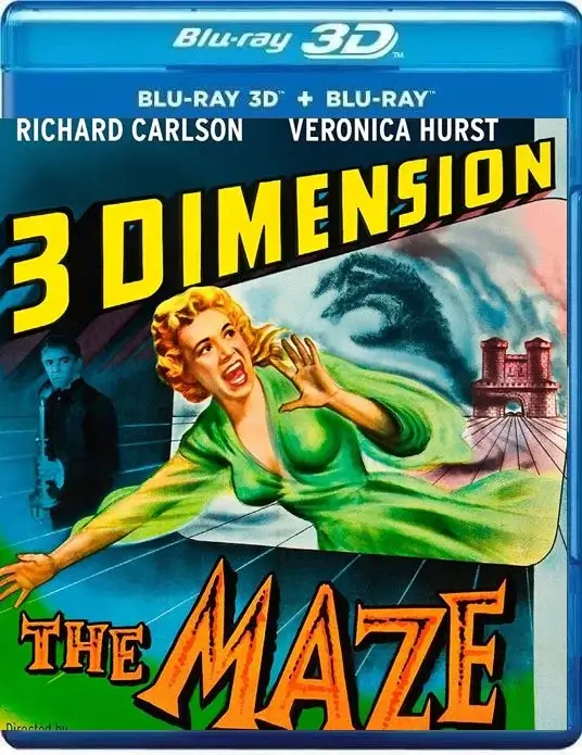 The Maze 3D Blu Ray 1953