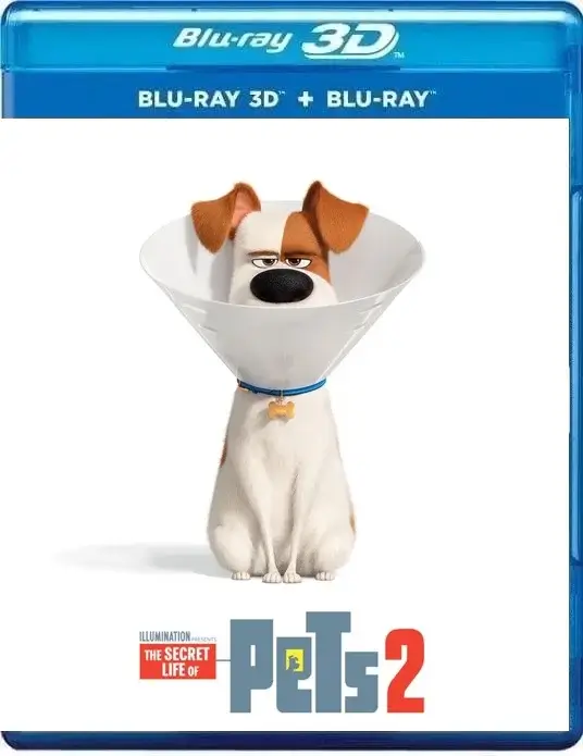 The Secret Life of Pets 2 3D Blu Ray 2019