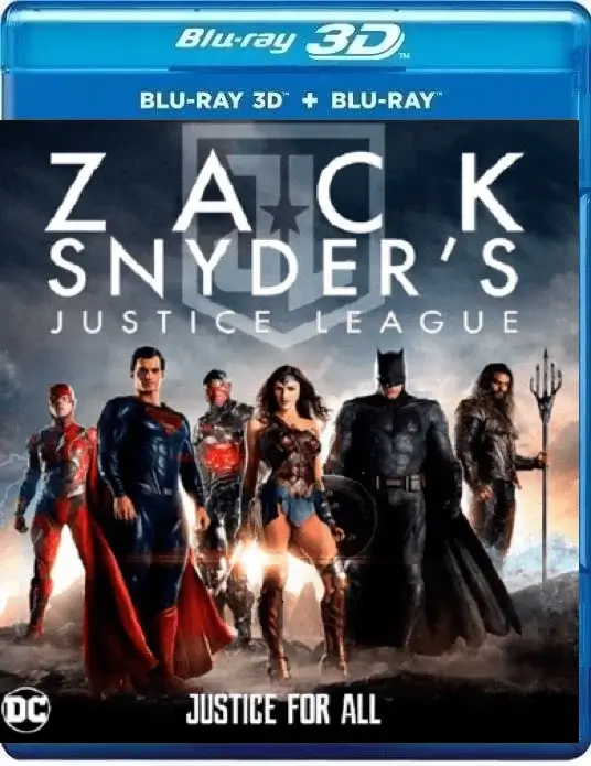 Zack Snyder's Justice League 3D Blu Ray 2021