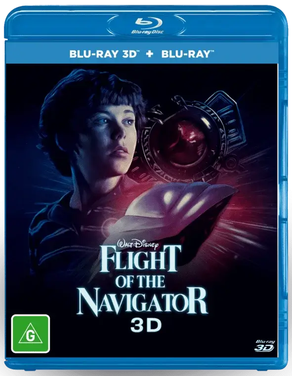 Flight of the Navigator 3D Blu Ray 1986