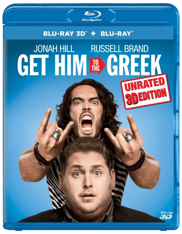 Get Him To The Greek 3D Blu Ray 2010