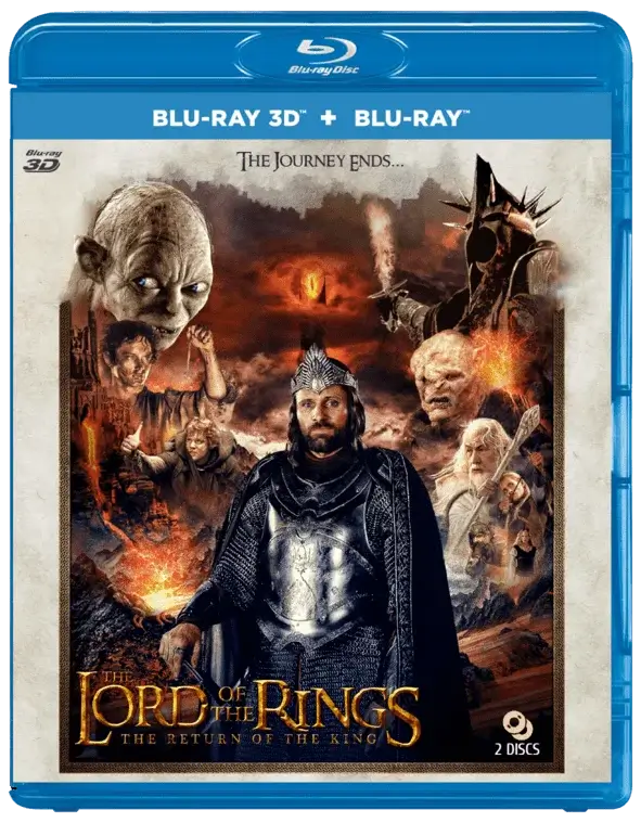 The Lord of the Rings: The Return of the King 3D Blu Ray 2003