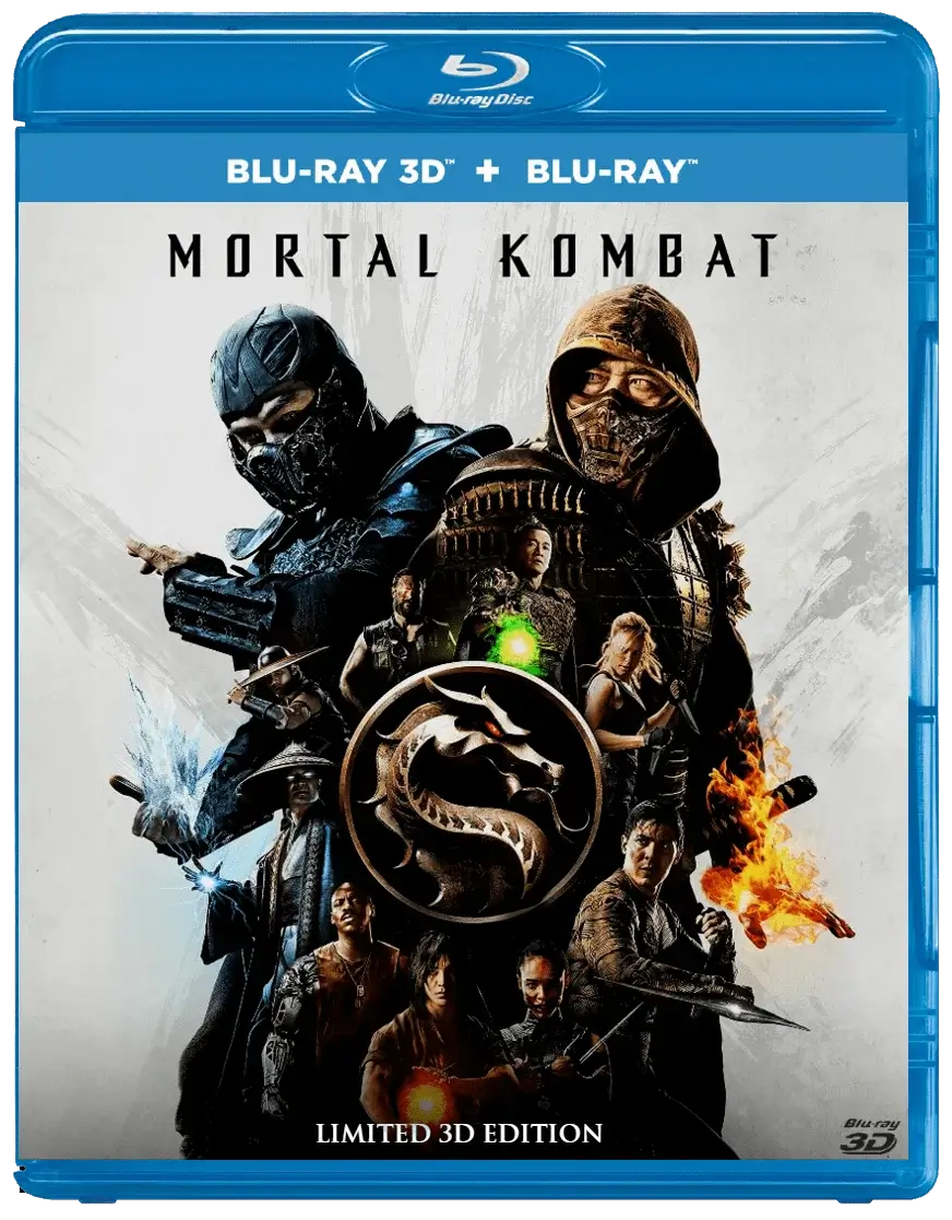 Mortal Kombat 3D Blu Ray 2021