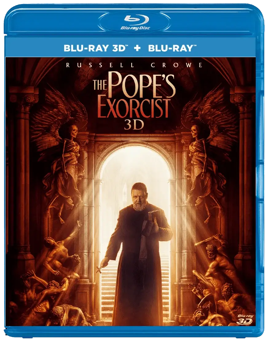 The Pope's Exorcist 3D Blu Ray 2023