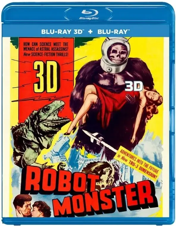Robot Monster 3D Blu Ray 1953