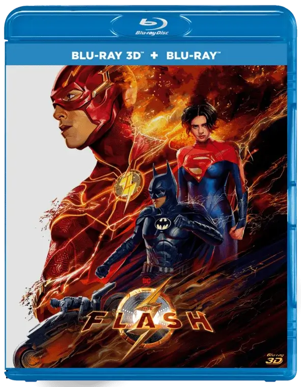 The Flash 3D Blu Ray 2023