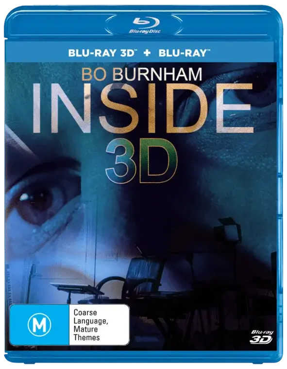 Bo Burnham: Inside 3D Blu Ray 2021