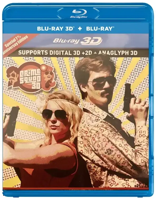 Crime Squad 3D Blu Ray 2015