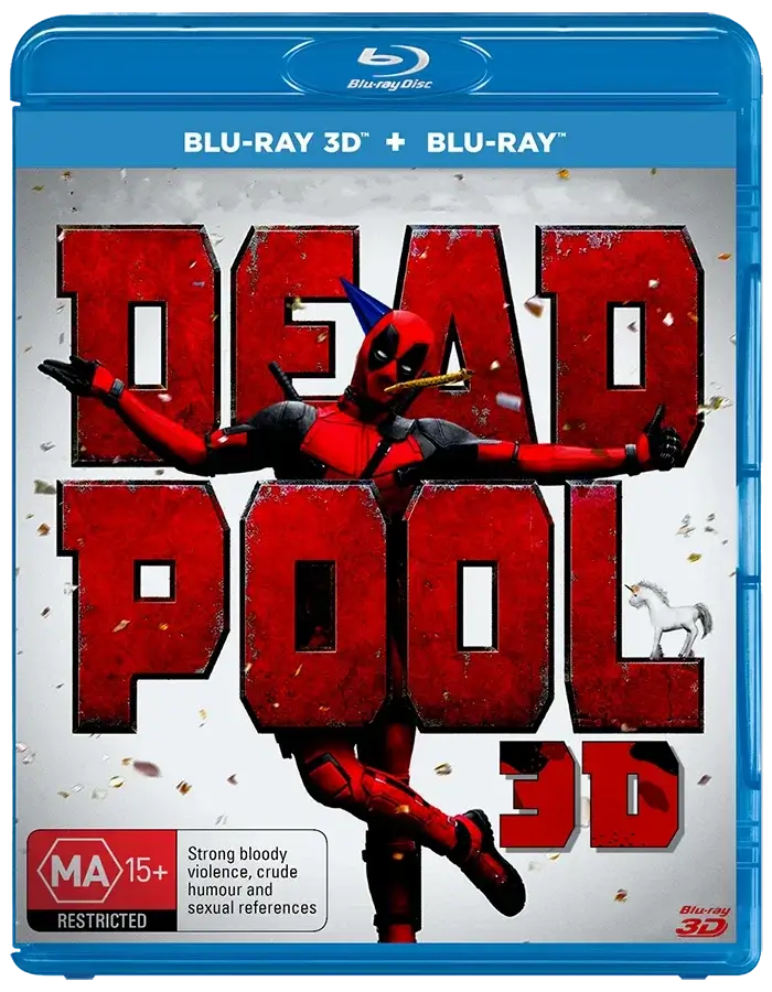 Deadpool 3D Blu Ray 2016