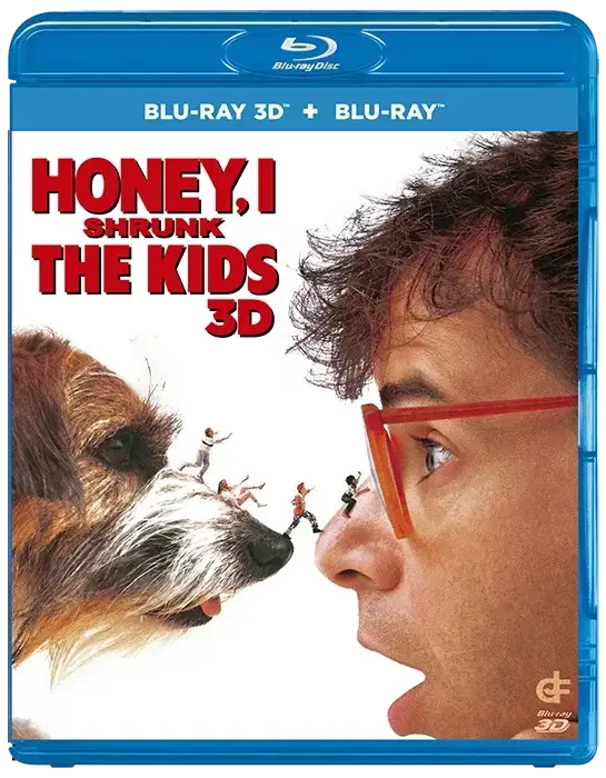 Honey, I Shrunk the Kids 3D Blu Ray 1989