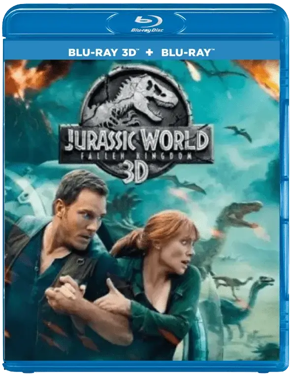 Jurassic World: Fallen Kingdom 3D Blu Ray 2018