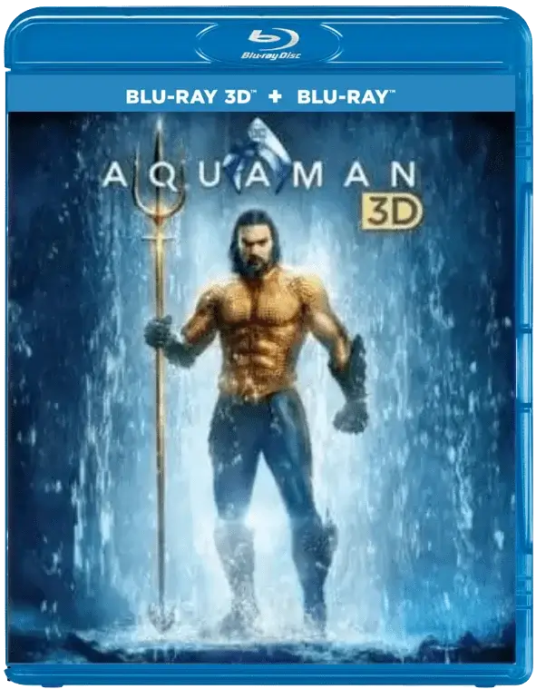 Aquaman 3D Blu Ray 2018