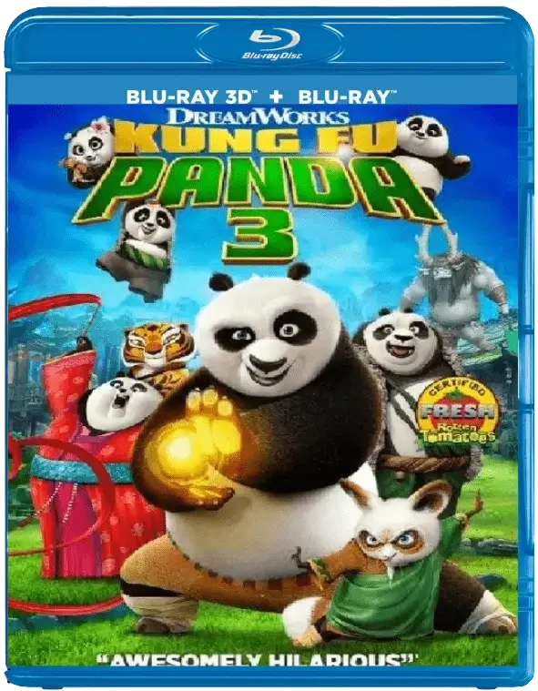 Kung Fu Panda 3 3D Blu Ray 2016