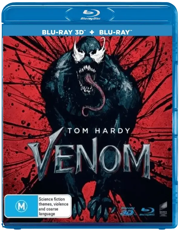 Venom 3D Blu Ray 2018