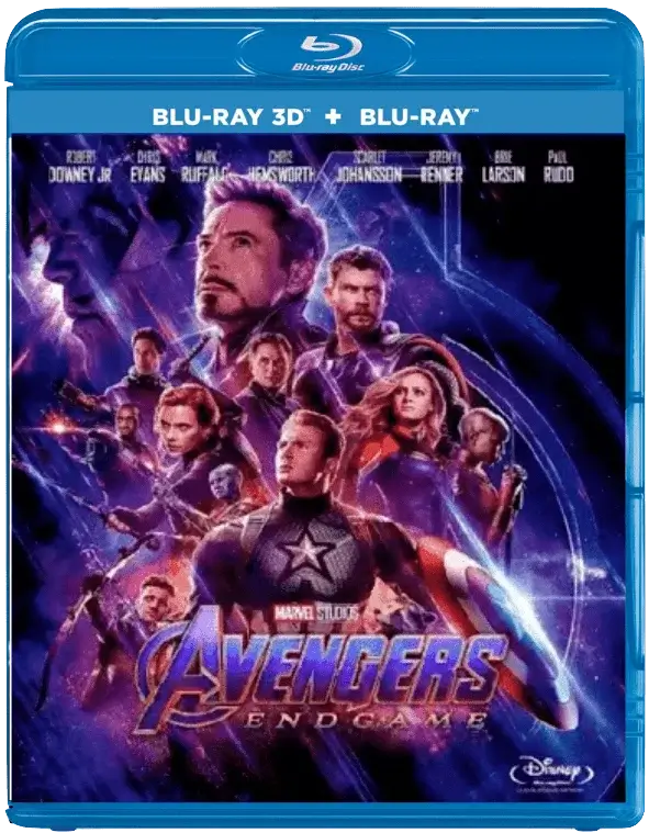 Avengers: Endgame 3D Blu Ray 2019