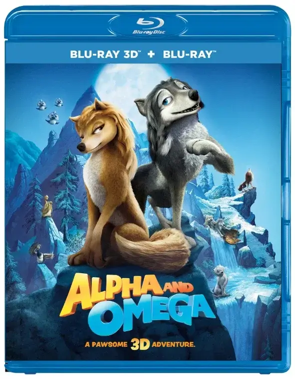 Alpha and Omega 3D Blu Ray 2010