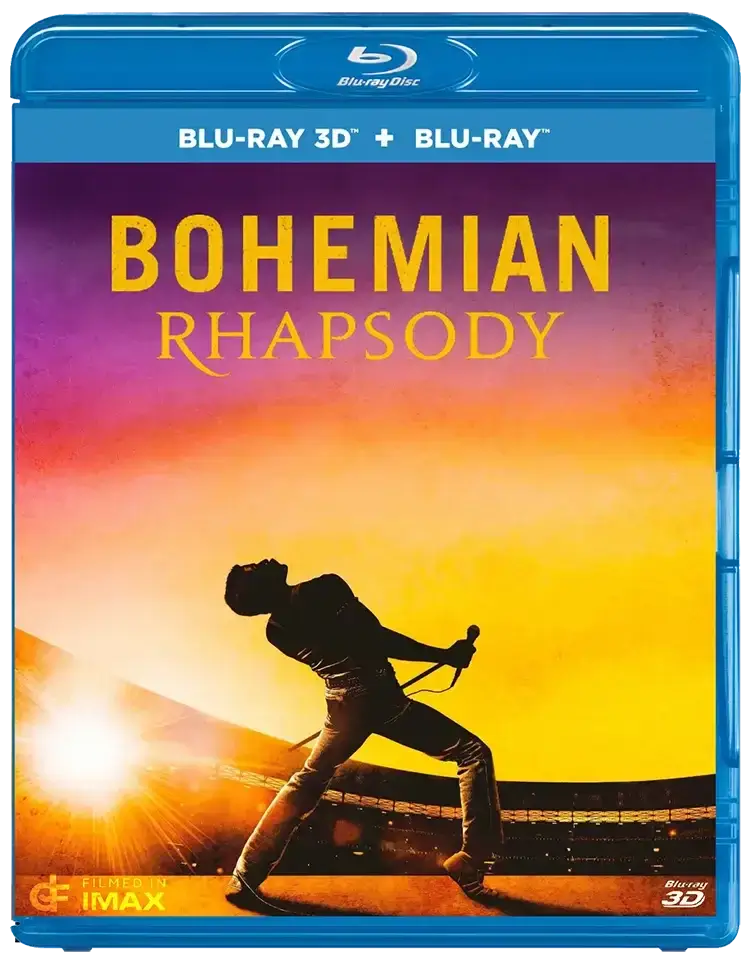 Bohemian Rhapsody 3D Blu Ray 2018