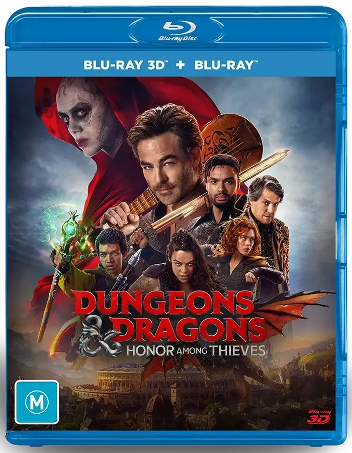 Dungeons and Dragons: Honour Among Thieves 3D Blu Ray 2023