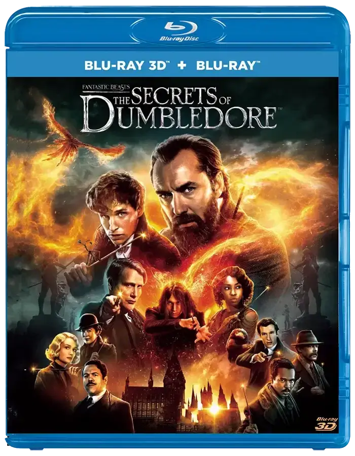 Fantastic Beasts: The Secrets of Dumbledore 3D Blu Ray 2022
