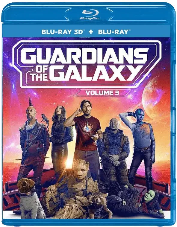 Guardians of the Galaxy Vol. 3 3D Blu Ray 2023