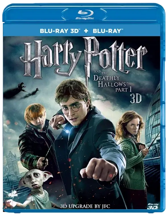 Harry Potter and the Deathly Hallows: Part 1 3D Blu Ray 2010