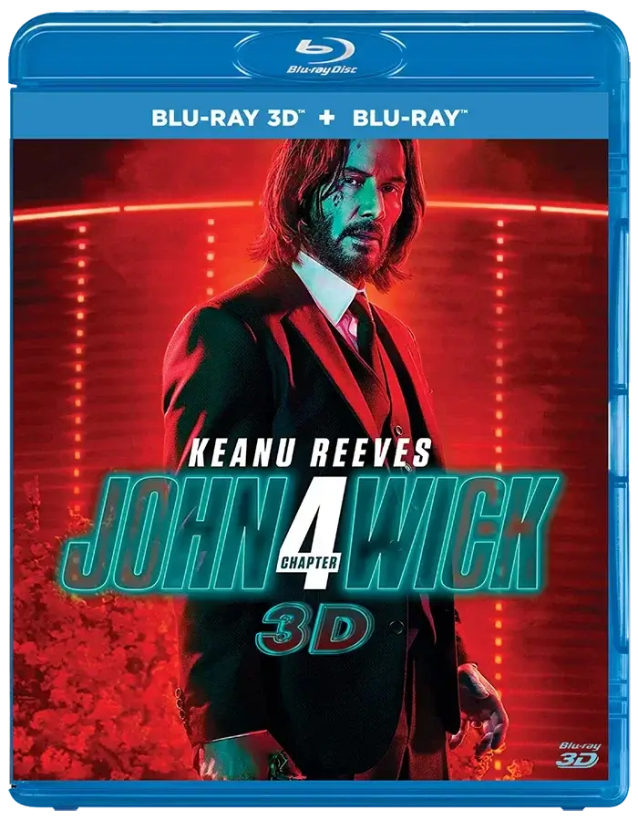 John Wick: Chapter 4 3D Blu Ray 2023